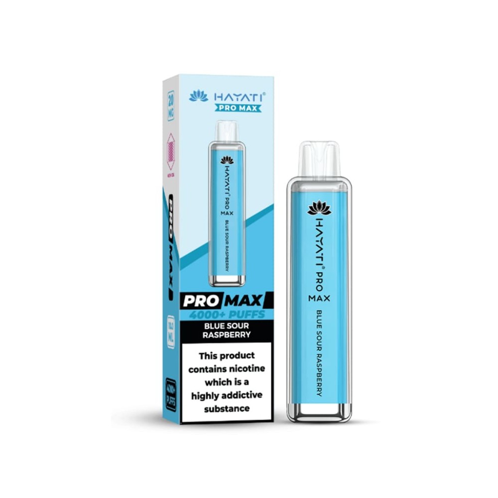 Hayati Pro Max 4000 20MG Nicotine - Blue Sour Raspberry