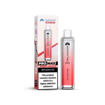 Hayati Pro Max 4000 20MG Nicotine - Red Apple Ice