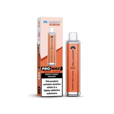 Hayati Pro Max 4000 20MG Nicotine - Rocky Candy Orange