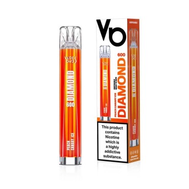 Diamond 600 Vape Peach Canary Ice