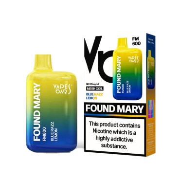 Found Mary FM600 Blue Razz Lemon