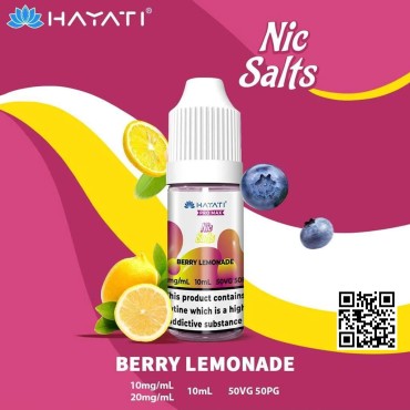 HAYATI Crystal Pro Max Nic Salts - BERRY LEMONADE