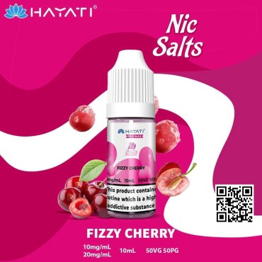 HAYATI Crystal Pro Max Nic Salts - FIZZY CHERRY