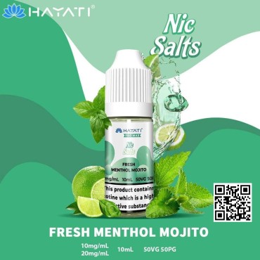 HAYATI Crystal Pro Max Nic Salts - FRESH MENTHOL MOJITO