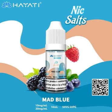 HAYATI Crystal Pro Max Nic Salts - MAD BLUE